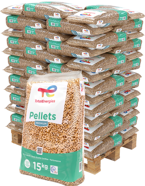 Granulés de bois Pellets Premium de TotalEnergies